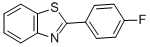 CAS 登录号：1629-26-1， 2-(4-氟苯基)-苯并噻唑