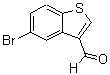 结构式 CAS# 16296-72-3, 5-溴-苯并[b]噻吩-3-甲醛