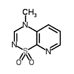 CAS#: 163137-03-9， 4-Methyl-4H-Pyrido[3,2-e][1,2,4]Thiadiazine 1,1-Dioxide