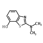 CAS 登录号：163298-96-2， 2-(二甲基氨基)-1,3-苯并噻唑-7-醇