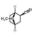 CAS 登录号：163299-73-8， (1R,2S,4S)-7-甲基-7-氮杂双环[2.2.1]庚烷-2-甲腈