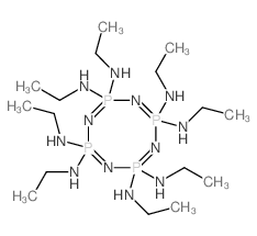 CAS 登录号：1635-66-1， 2,2,4,4,6,6,8,8-八(乙基氨基)-2,2,4,4,6,6,8,8-八氢-1,3,5,7,2,4,6,8-四氮杂四磷杂环辛四烯