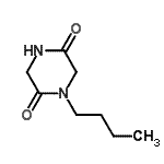 CAS 登录号：16350-85-9， 1-丁基-2,5-哌嗪二酮