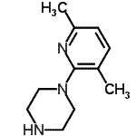 CAS 登录号：163613-81-8， 1-(3,6-二甲基-2-吡啶基)哌嗪