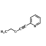 CAS 登录号：163680-64-6， 2-(乙氧基乙炔基)吡啶