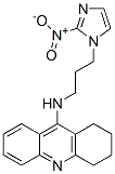 CAS 登录号：163714-83-8， N-[3-(2-硝基咪唑-1-基)丙基]-1,2,3,4-四氢吖啶-9-胺盐酸盐