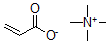 CAS 登录号：16431-85-9， N,N,N-三甲基甲铵丙烯酸盐