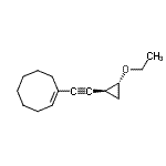 CAS#: 164386-10-1， (1E)-1-{[(1S,2R)-2-Ethoxycyclopropyl]Ethynyl}Cyclooctene