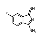 CAS 登录号：164581-64-0， 5-氟-1-亚氨基-1H-异吲哚-3-胺