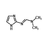 CAS 登录号：164583-72-6， N'-1H-咪唑-2-基-N,N-二甲基亚氨代甲酰胺