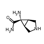 CAS 登录号：164799-13-7， (1R,5S,6S)-6-氨基-3-氮杂双环[3.1.0]己烷-6-甲酰胺