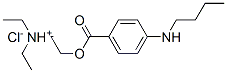 CAS#: 16488-48-5， 2-(4-Butylaminobenzoyl)Oxyethyl-Diethyl-Azanium Chloride
