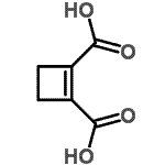 CAS 登录号：16508-05-7， 1-环丁烯-1,2-二甲酸