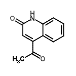 CAS 登录号：16511-39-0， 4-乙酰基-2(1H)-喹啉酮