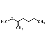 CAS 登录号：16519-66-7， 2-甲氧基-1-己烯
