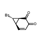 CAS 登录号：165524-10-7， (1R,6R,7S)-7-溴双环[4.1.0]庚-4-烯-2,3-二酮