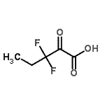 CAS 登录号：165544-38-7， 3,3-二氟-2-氧代戊酸