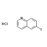 CAS 登录号：16560-50-2， 6-碘喹啉盐酸盐(1:1)