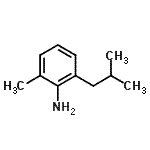 CAS 登录号：165661-33-6， 2-异丁基-6-甲基苯胺