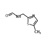 CAS 登录号：165668-12-2， N-[(5-甲基-1,3-噻唑-2-基)甲基]甲酰胺