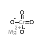 结构式 CAS# 16569-85-0, 铬酸镁