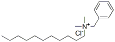 CAS 登录号：16576-95-7， 苄基二甲基十一烷基氯化铵