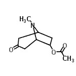CAS#: 165813-66-1， 8-Methyl-3-Oxo-8-Azabicyclo[3.2.1]Oct-6-Yl Acetate