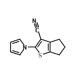 CAS#: 165820-24-6， 2-(1H-Pyrrol-1-Yl)-5,6-Dihydro-4H-Cyclopenta[b]Thiophene-3-Carbonitrile