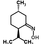 CAS 登录号：165874-36-2， (1Z,2R,5S)-N-羟基-2-异丙基-5-甲基环己烷亚胺