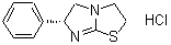 CAS 登录号：16595-76-9， (R)-2,3,5,6-四氢-6-苯基咪唑并[2,1-b]噻唑单盐酸盐