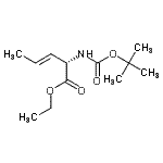 CAS#: 166094-02-6， Ethyl (2S,3E)-2-({[(2-Methyl-2-Propanyl)Oxy]Carbonyl}Amino)-3-Pentenoate