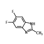 CAS 登录号：1662-22-2， 5,6-二氟-2-甲基-1H-苯并咪唑