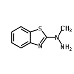 CAS 登录号：16621-62-8， 2-(1-甲基肼基)-1,3-苯并噻唑