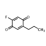 CAS 登录号：166524-85-2， 2-氟-5-丙基-1,4-苯醌
