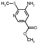 CAS#: 166742-23-0， Methyl 5-Amino-6-(Methylsulfanyl)Nicotinate