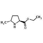 CAS 登录号：166941-67-9， 乙基(5R)-5-甲基-L-脯氨酸酯