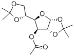 CAS 登录号：16713-80-7， 1,2:5,6-二-O-(1-甲基乙亚基)-alpha-D-谷氨酰呋喃糖 3-乙酸酯