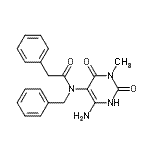 CAS#: 167299-12-9, N-(6-Amino-3-Methyl-2,4-Dioxo-1,2,3,4-Tetrahydro-5-Pyrimidinyl)-N-Benzyl-2-Phenylacetamide