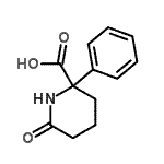 CAS 登录号：167398-76-7， 6-氧代-2-苯基-2-哌啶羧酸