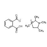 CAS 登录号：167552-54-7， 1,2,3,4-四甲基咪唑烷-1-鎓2-羧基苯甲酸酯