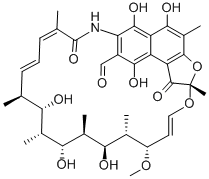 CAS#: 16783-97-4， 3-Formyl-25-Desacetyl Rifamycin