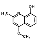 CAS#: 167834-50-6， 4-Methoxy-2-Methyl-8-Quinolinol