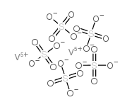 CAS 登录号：16785-81-2， 钒硫酸盐