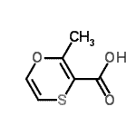 CAS#: 167872-42-6， 2-Methyl-1,4-Oxathiine-3-Carboxylic Acid