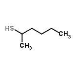 CAS 登录号：1679-06-7， 2-己烷硫醇