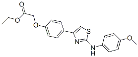 CAS#: 168127-31-9， Ethyl 2-[4-[2-[(4-Methoxyphenyl)Amino]-1,3-Thiazol-4-Yl]Phenoxy]Acetate