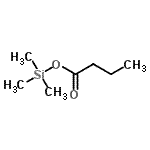 CAS 登录号：16844-99-8， 三甲基硅烷基丁酸酯