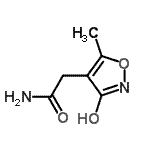 CAS 登录号：16880-43-6， 2-(5-甲基-3-氧代-2,3-二氢-1,2-恶唑-4-基)乙酰胺