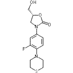 CAS#: 168828-72-6， (5R)-3-[3-Fluoro-4-(4-Thiomorpholinyl)Phenyl]-5-(Hydroxymethyl)-1,3-Oxazolidin-2-One