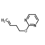 CAS 登录号：169310-71-8， 2-(3-丁烯-1-基氧基)嘧啶
